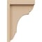 Ekena Millwork 3"W x 6"D x 9"H Classic Bryant Rough Cedar Woodgrain TimberThane Corbel, Primed Tan CORUR03X06X09BRYRCPR - alternate 4